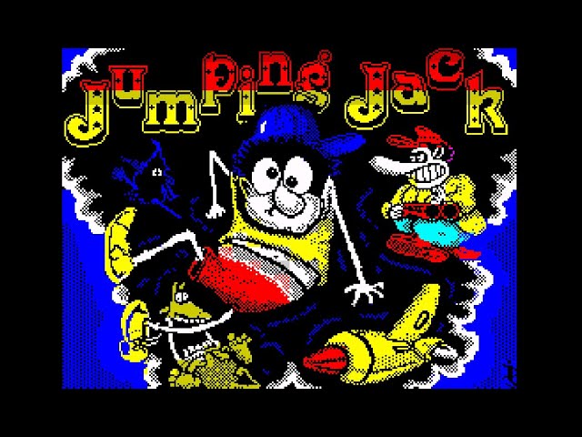 JUMPING JACK (Re-release) Walkthrough, ZX Spectrum - YouTube