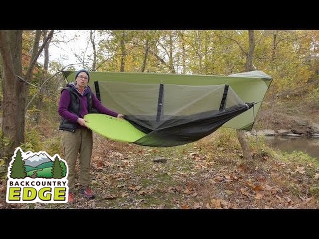 Exped Scout Hammock Combi UL Complete Hammock System - YouTube