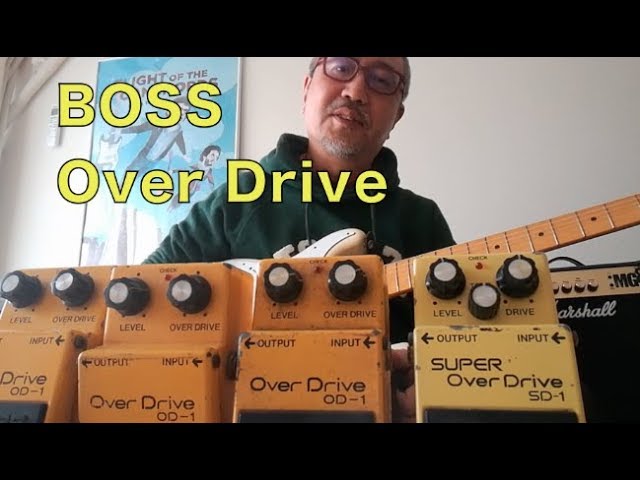 初心者さんが【エフェクター】をはじめて買うなら【BOSS OD-3 SD-1