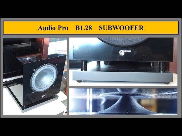 Audio Pro B1.28 SUBWOOFER Unboxing & Review [ESY0132] - YouTube