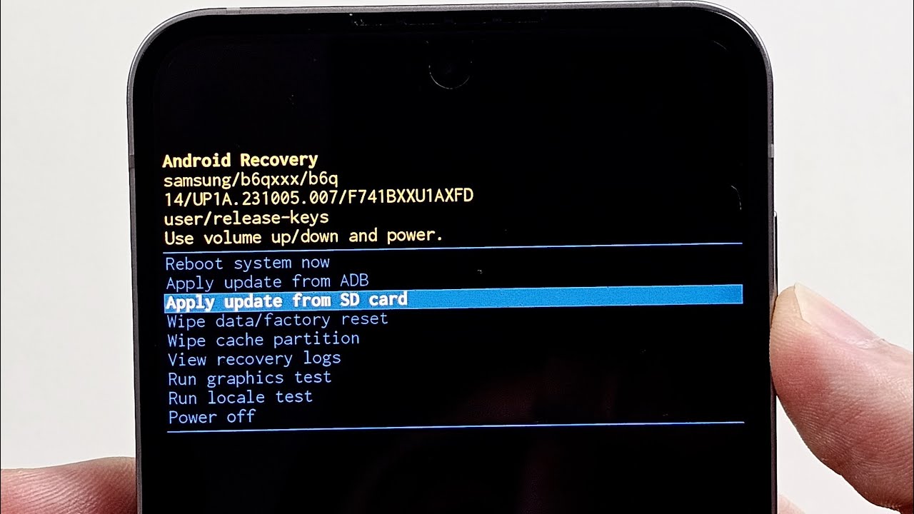 How To Enter Recovery Mode on Samsung Galaxy Z Flip 6 - YouTube