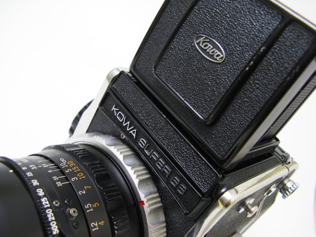 KOWA SUPER 66 + KOWA 55mmf3.5 - YouTube