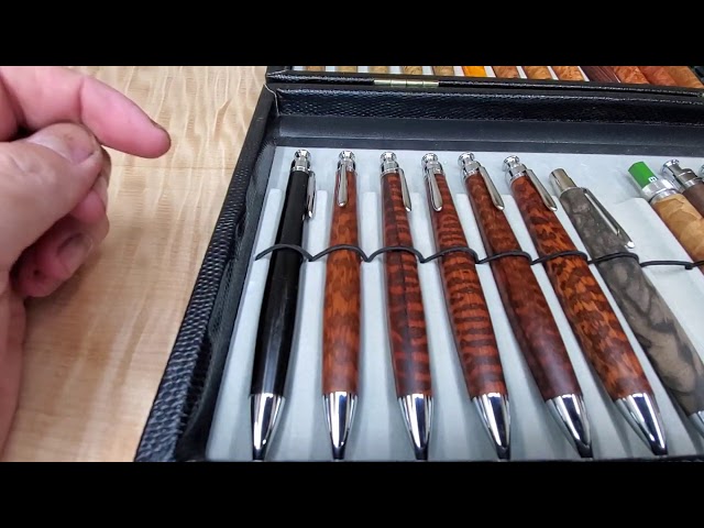 スネークウッドのルーチェペン、ペンシル楔の紹介 - YouTube