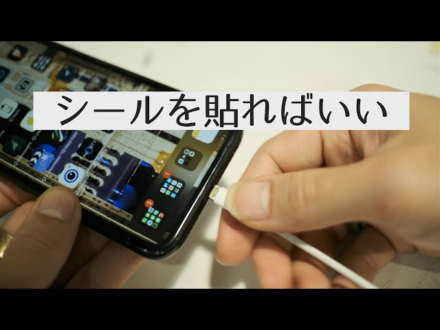 Solution to the problem of charging of Lightning connector [iPhone