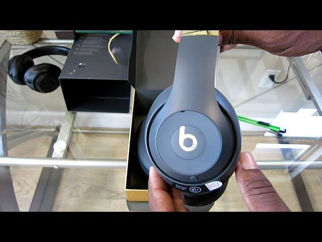 New Apple Beats Studio 3 Wireless Headphones Shadow Gray Unboxing
