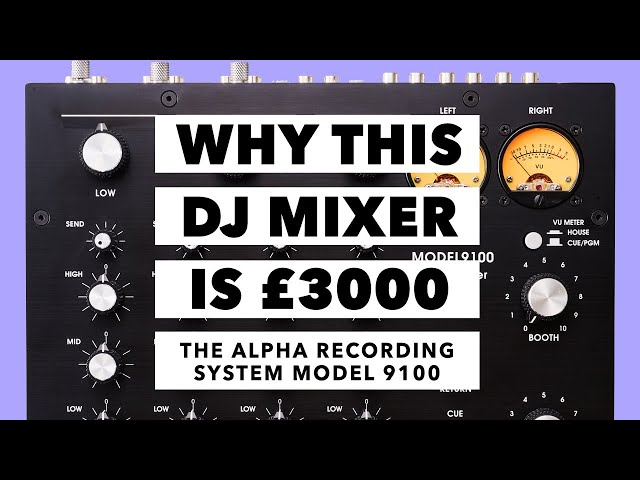 Why This Rotary Mixer Costs £3000 - The Alpha Recording System