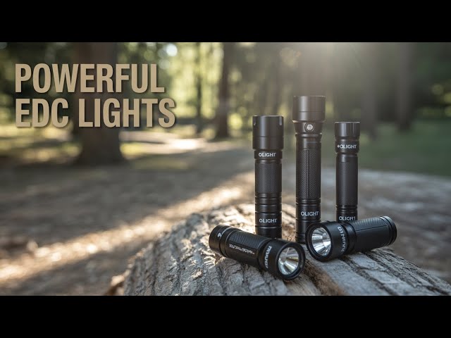 OLight EDC Showdown: iMini 2 vs i1R2 Pro vs Oclip Ultra vs Baton 3