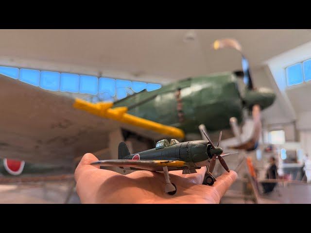 幻の戦闘機 紫電改 アオシマ1/72 紫電21型 N1K2-J を作って国内唯一