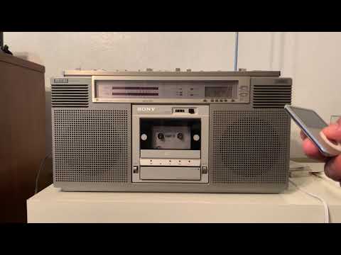 SONY CFS-D7 BOOMBOX GHETTOBLASTER 1 - YouTube