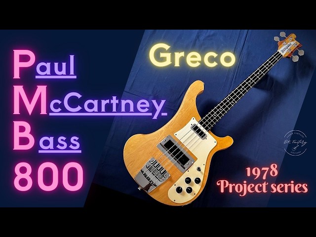 Greco PMB-800 Project Series 1978 FUJIGEN Paul McCartney model