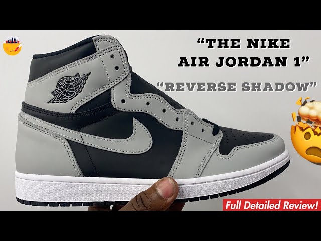 Reviewing the Nike Air Jordan Retro 1 “Reverse Shadow” - YouTube