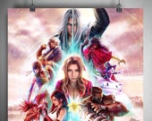 ファイナルファンタジーVII リメイク - 限定版ファインアートプリント