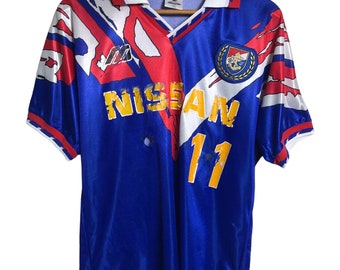 Vintage Yokohama Marinos J League Football Soccer Mizuno