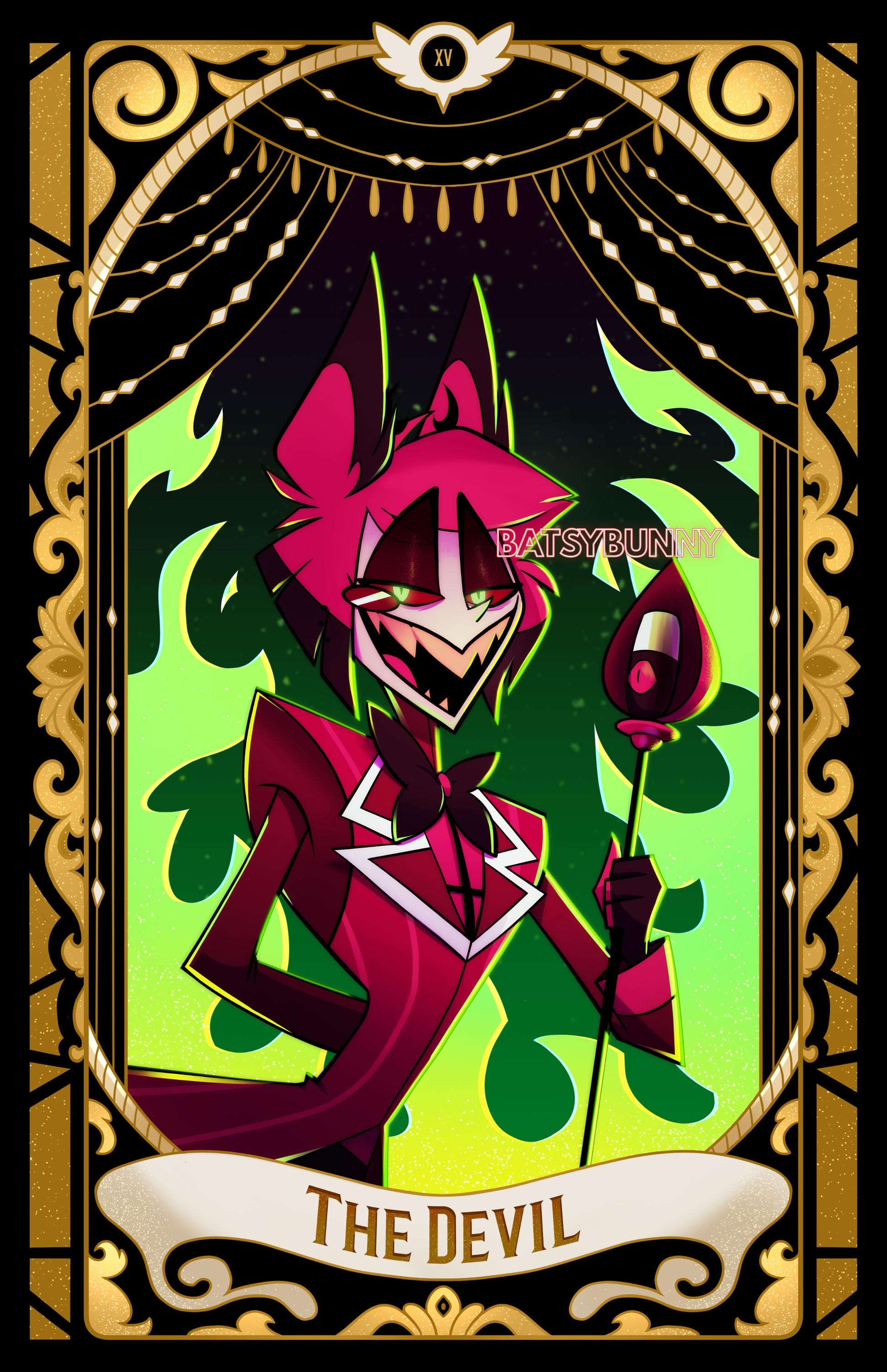 Alastor hazbin hotel poster - Etsy 日本