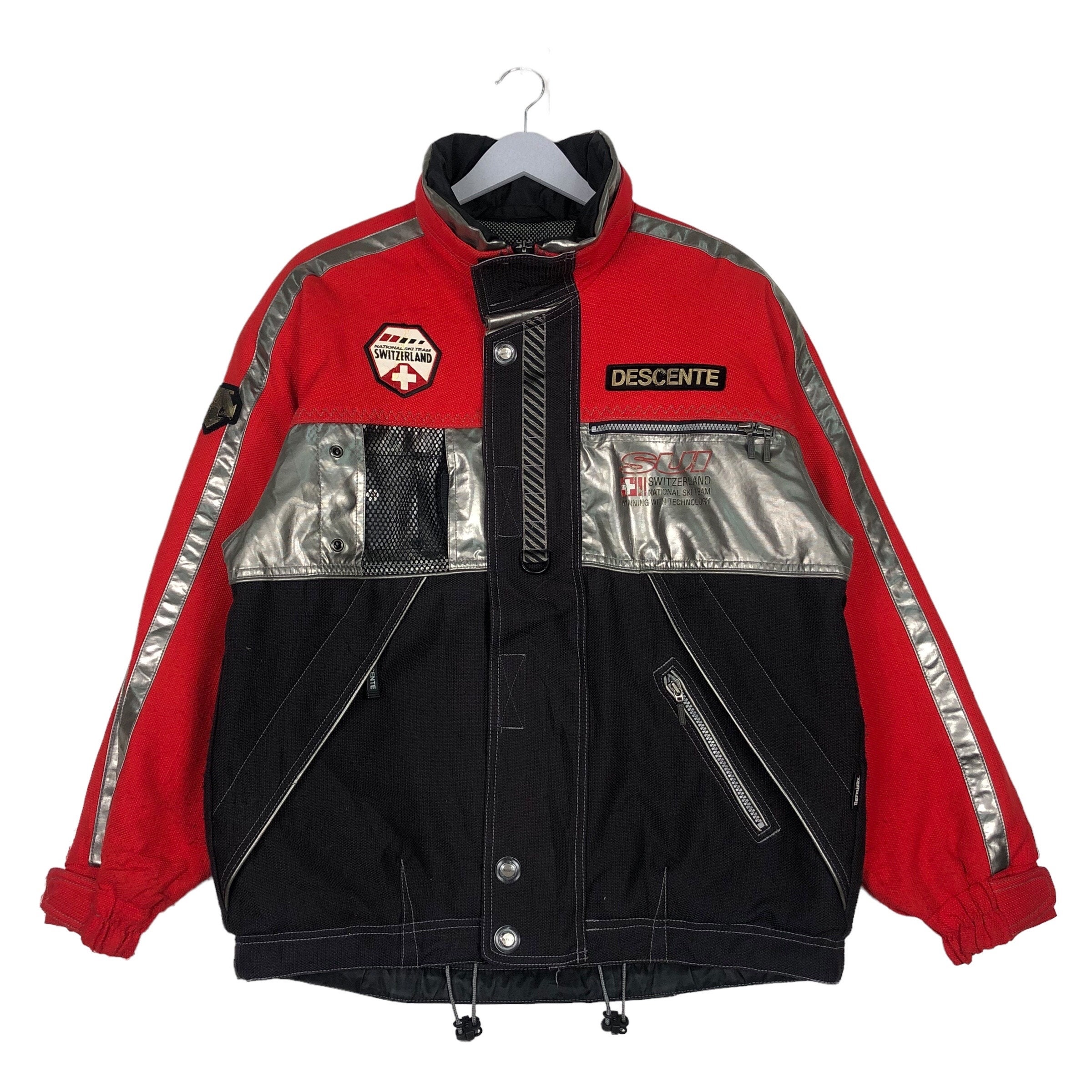 Vintage Descente Switzerland National Ski Team Astro Racing Jacket