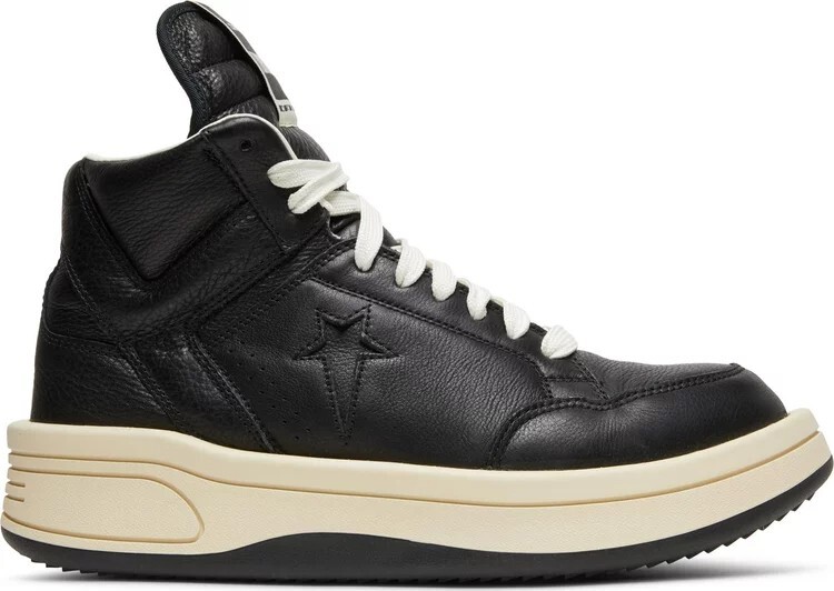 NIB CONVERSE X Rick Owens DRKSHDW TURBOWPN Black/Cloud Cream