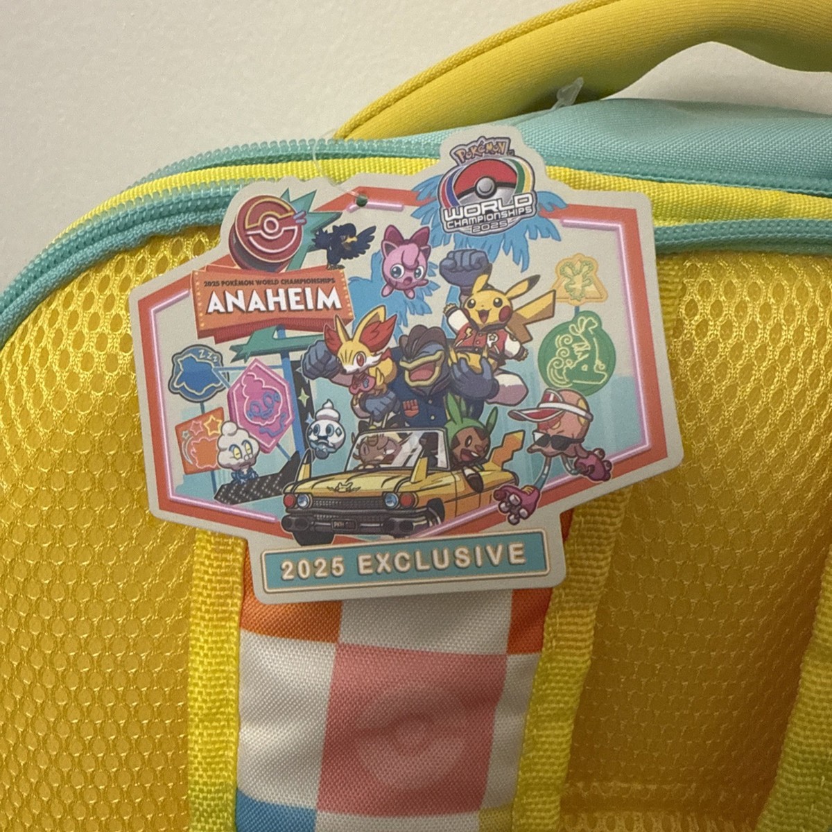 Pokemon Center World Championships 2025 Anaheim Backpack Exclusive