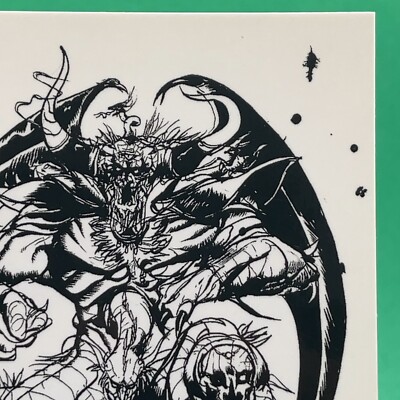 CHAOS 018 FINAL FANTASY Art Museum Card Yoshitaka Amano FF1