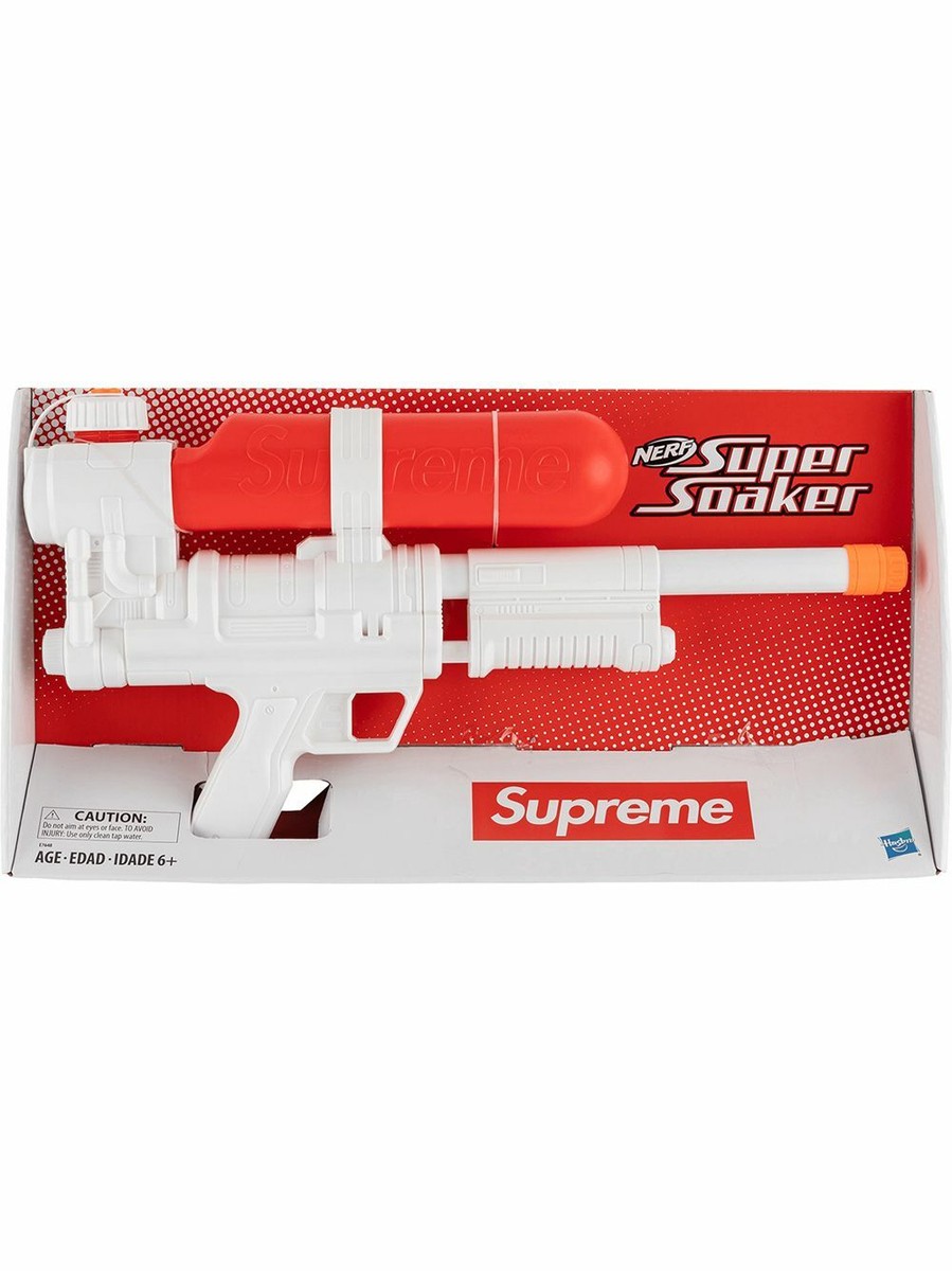 Supreme Super Soaker 50 Water Blaster White Red SS19 | eBay UK