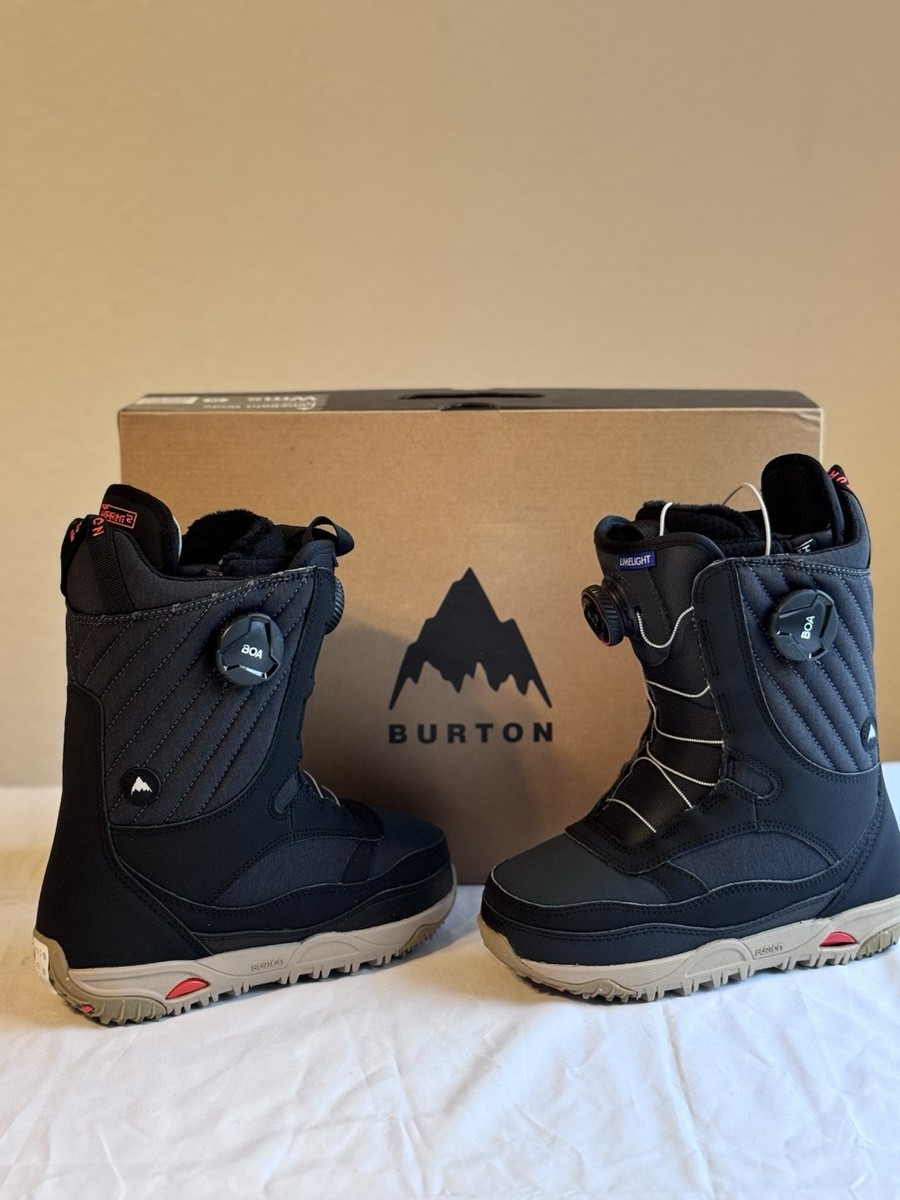 Size 5 Brand New Womens Burton Limelight BOA wide Snowboard Boot