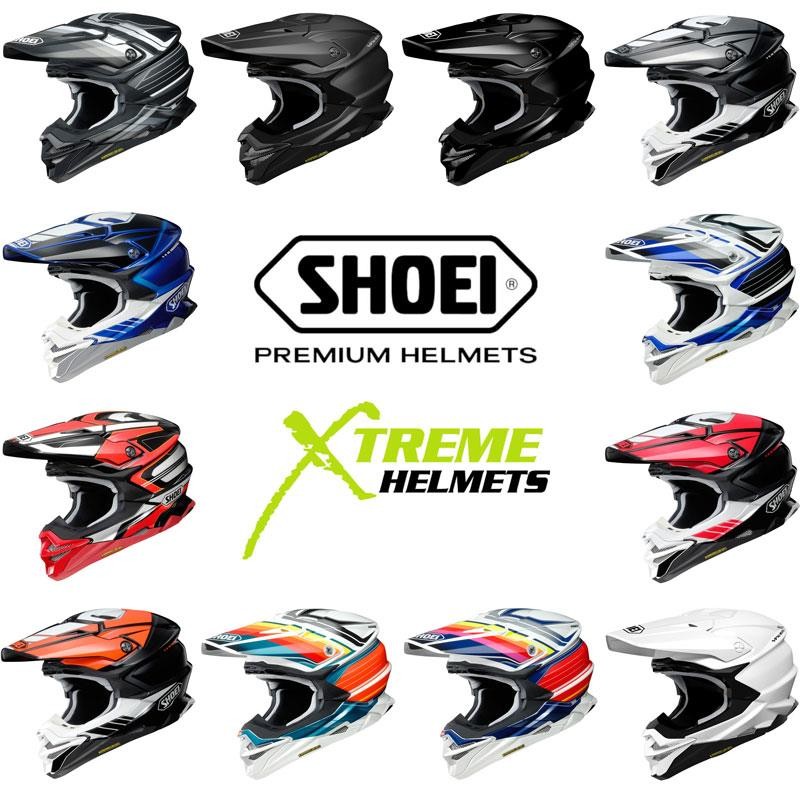 Shoei VFX-EVO Helmet Off Road Full Face DOT SNELL M2020 XS-2XL