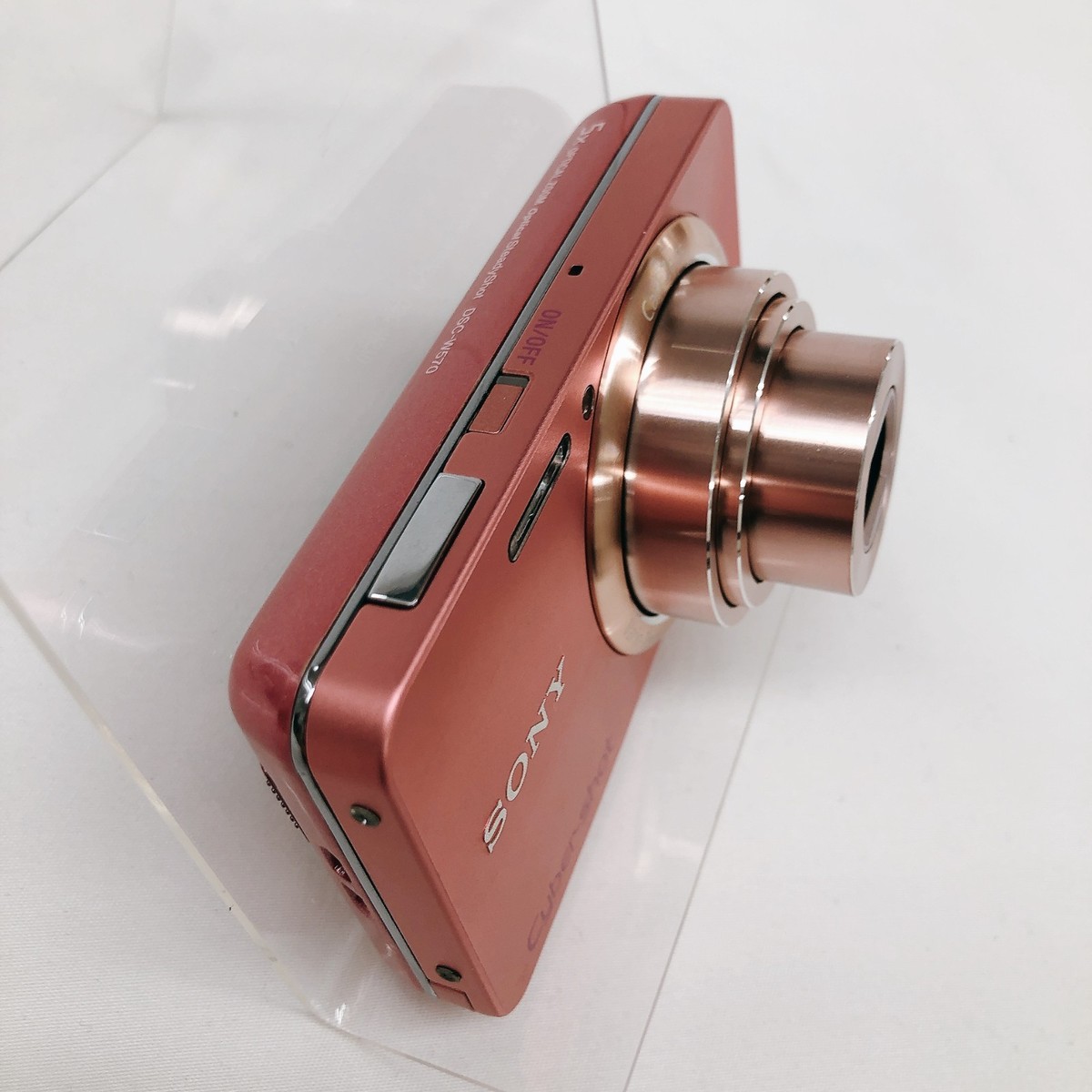 SONY Cyber-shot DSC-W570 Pink 5x Zoom 16.1 MP Digital Camera w