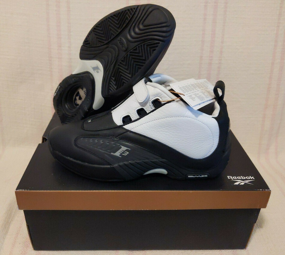 Reebok Answer IV 4 Step Over Black White Allen Iverson AI G55111