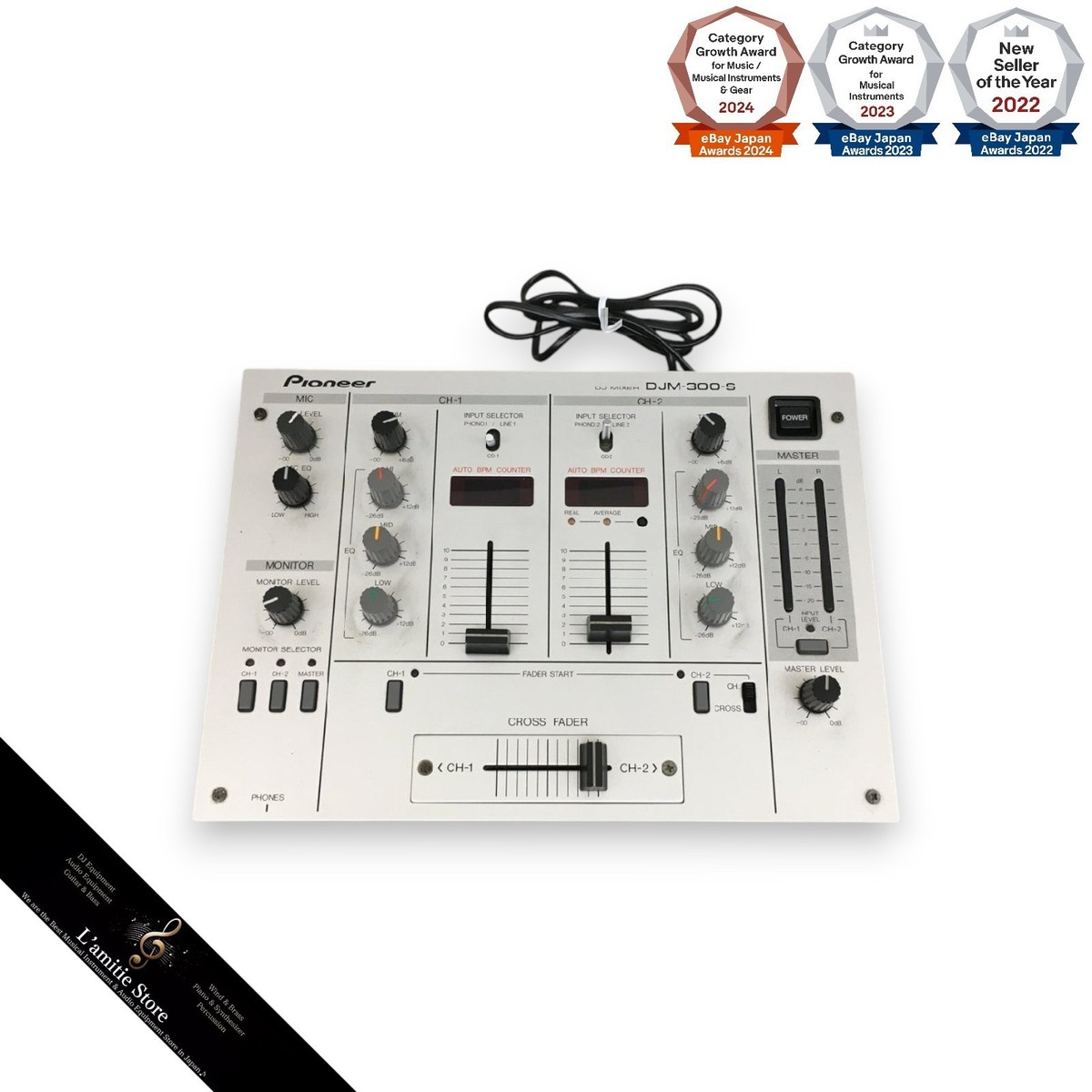 Pioneer Djm-300-s 2 Channel DJ Music Mixer for sale online | eBay