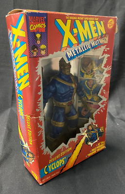 X-MEN DELUXE 10 INCH METALLIC MUTANTS CYCLOPS ACTION FIGURE TOY