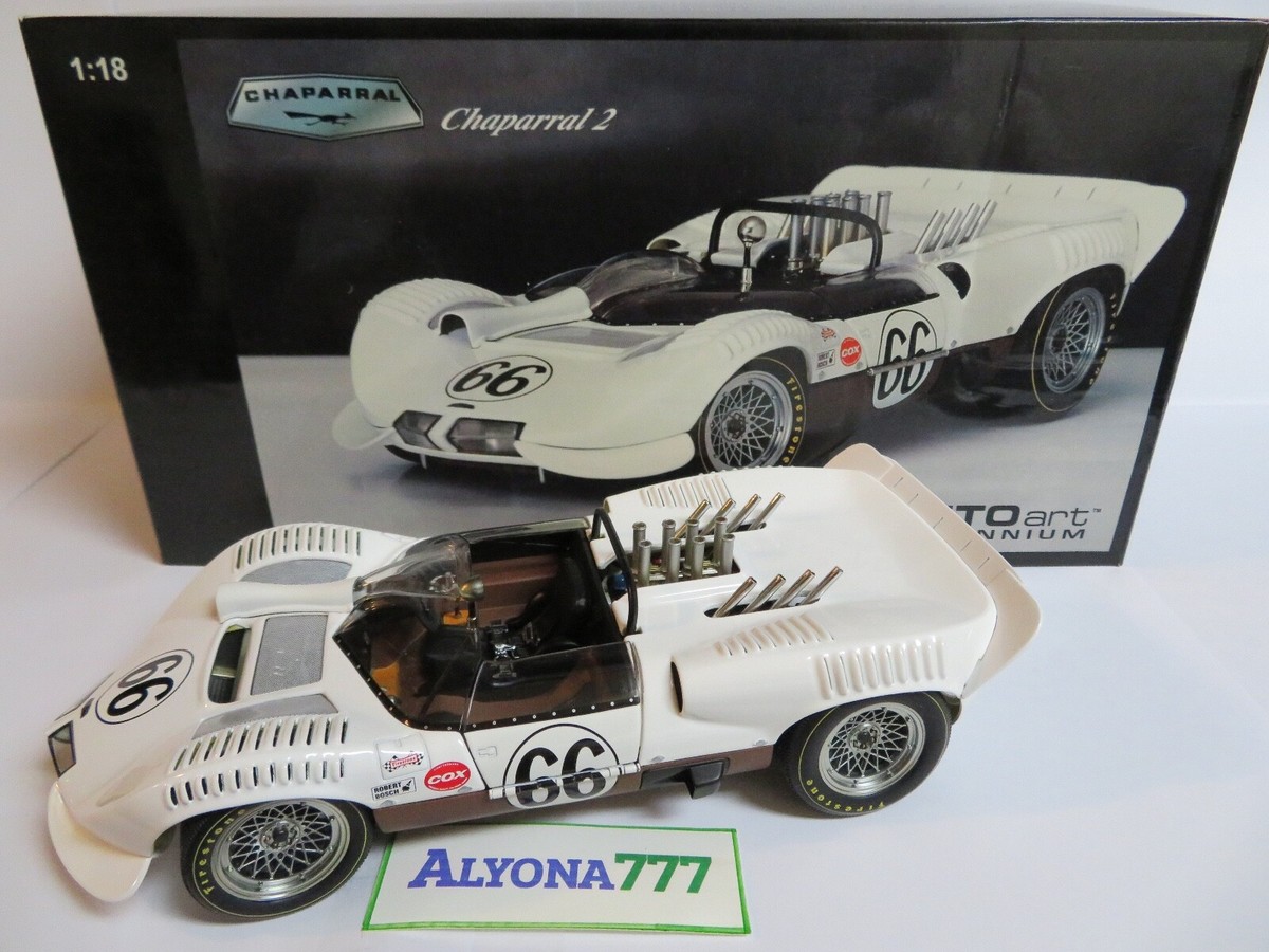 AUTOart Millennium 1/18 CHAPARRAL 2 Race Car 1965 #66 DIECAST CAR