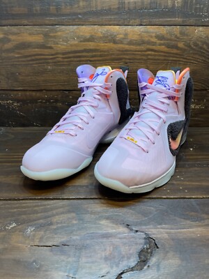 Nike LeBron IX Regal Pink Multi-Color King of LA DJ3908-600 Men's