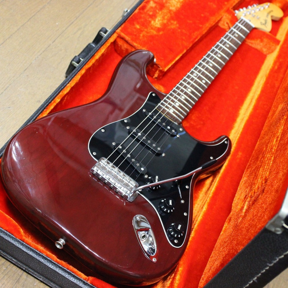 Fender Stratocaster Wine Red Made in USA 1978 Vintage Solid Body