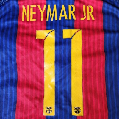 Nike FC Barcelona 2016/17 Neymar Jr #11 Home Soccer Football Men's