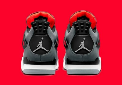 Air Jordan 4 Retro Dark Grey Infrared 23 Black DH6927-061 Men's SZ