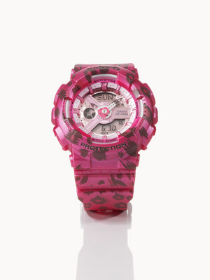 Casio Baby-G Analog Digital BA-110LP-4A Leopard Pattern Resin
