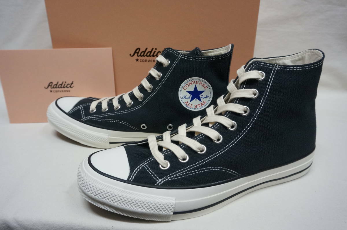 CONVERSE ADDICT CHUCK TAYLOR CANVAS HI 19AW 1CL572 SMOKY BLACK US