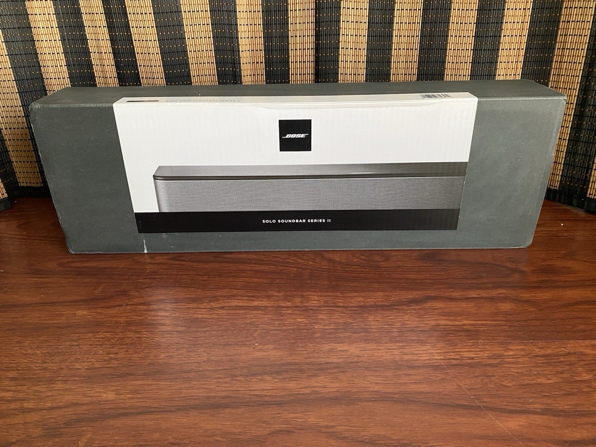 Buy BOSE SOLO Soundbar II Bluetooth Speaker Factory - Series