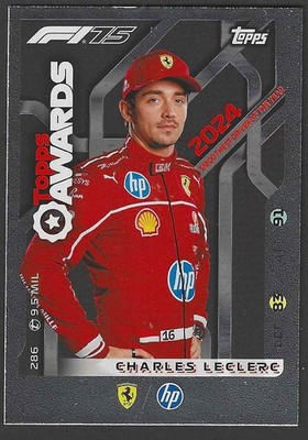 2025 Topps Turbo Attax #286 Charles Leclerc Topps Awards | eBay