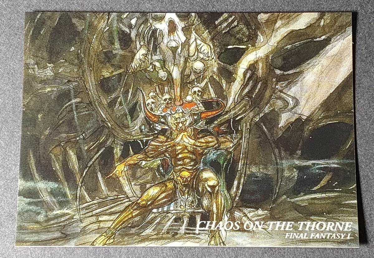 Chaos Final Fantasy 1 Art Museum Card 1st Ed #008 Square Japan F/S