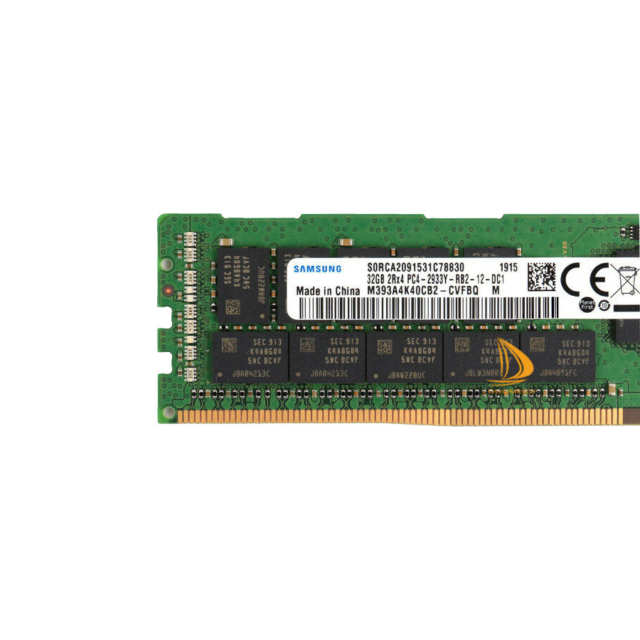 Samsung 32GB 2RX4 PC4-2933Y DDR4-23466Mhz Server Memory RAM
