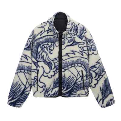 Stussy DRAGON SHERPA JACKET Holiday 2022 | eBay