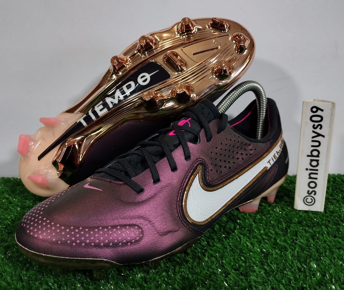 Nike Men's Tiempo Legend 9 Elite Q FG Soccer Shoes, DR5976-510