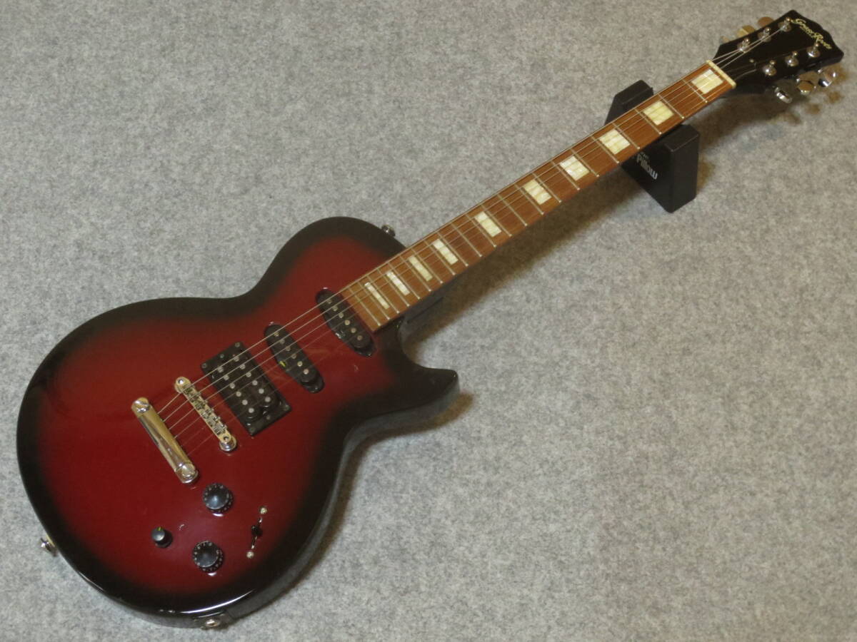 Electric Guitar Grass Roots GI-48LP-III BPS Red Burst Block Inlay