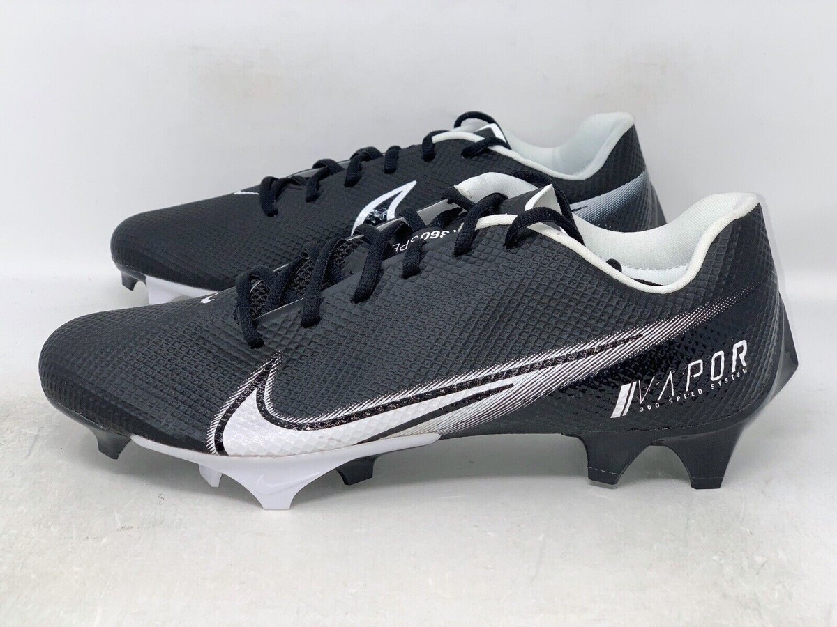 Nike Vapor Edge Speed 360 Football Cleats Black/White CD0082-001