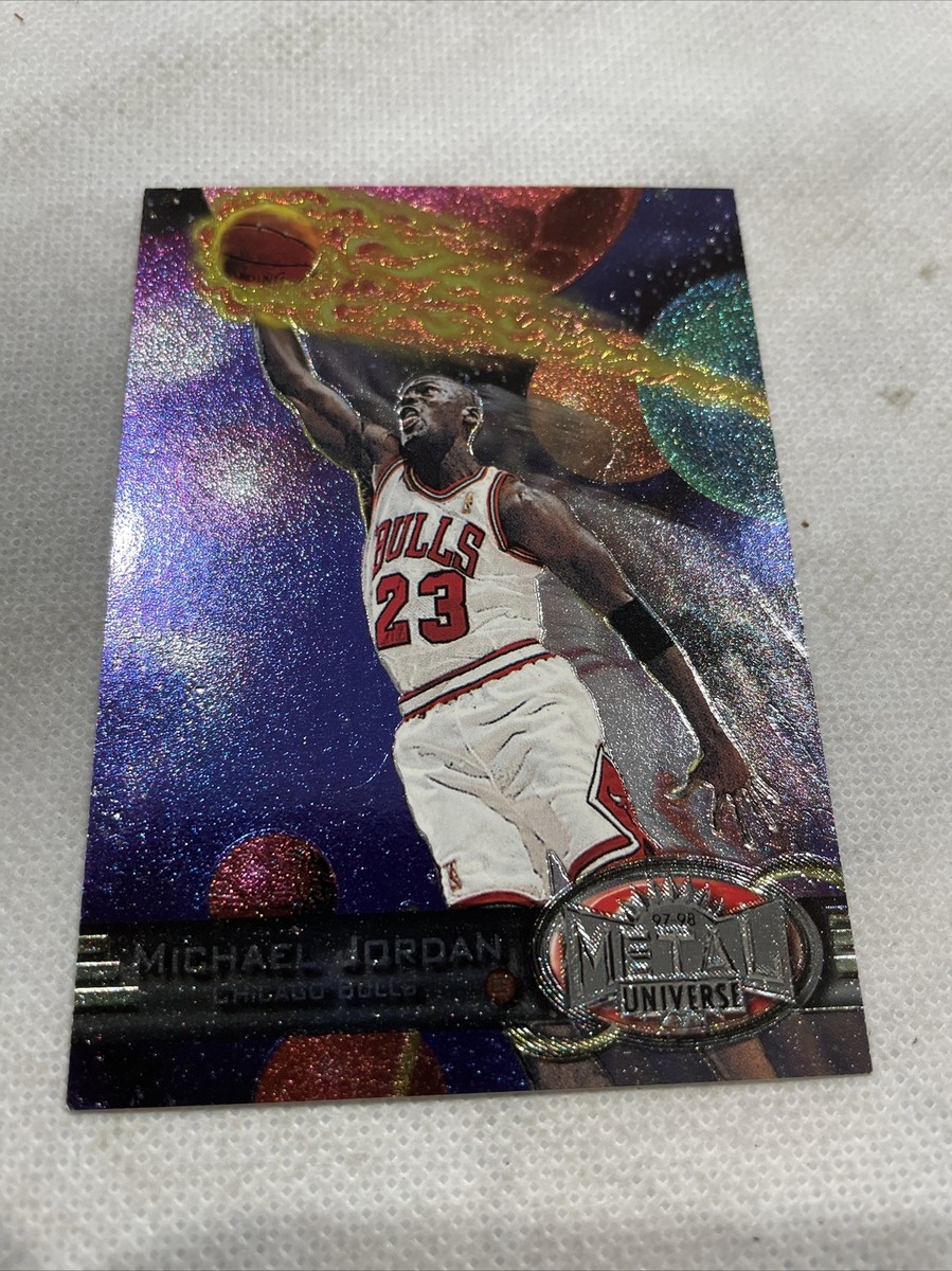 97-98 Skybox Metal Universe Michael Jordan card #23 | eBay