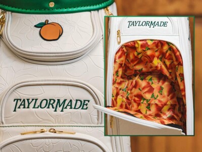 TAYLORMADE 2025 SEASON OPENER MASTERS EDITION STAFF BAG WHITE