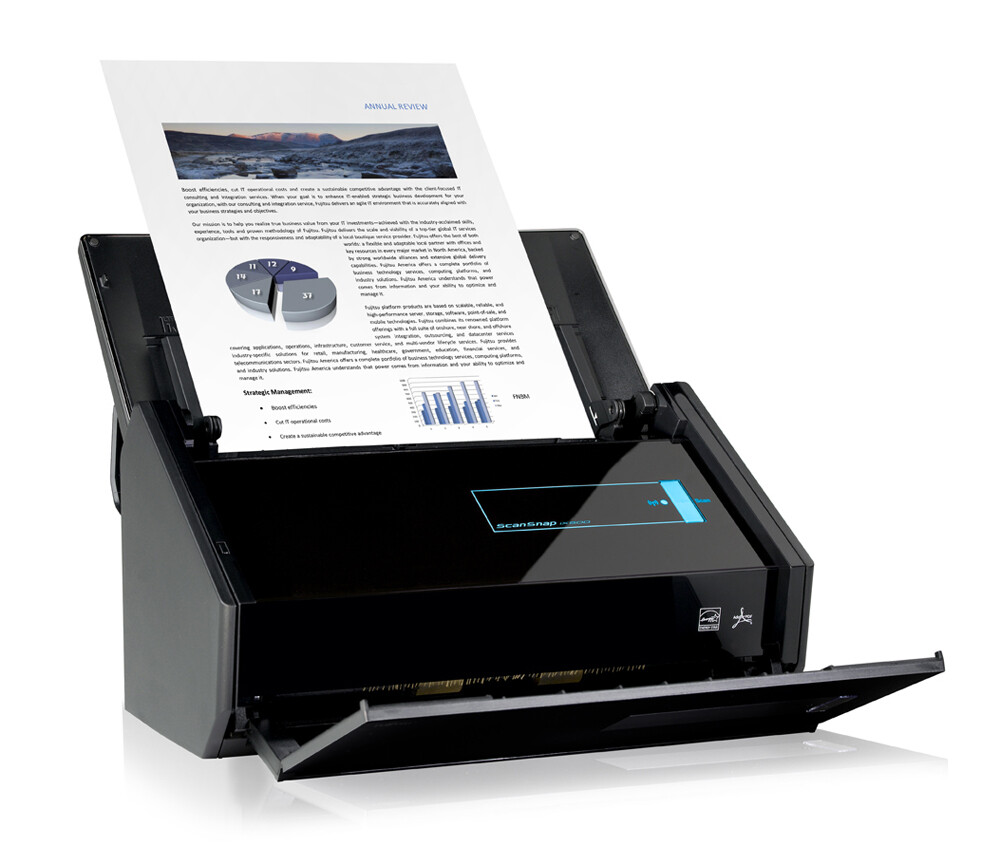 Fujitsu ScanSnap IX500 A4 Wifi Document Scanner 500 PA03656-B001
