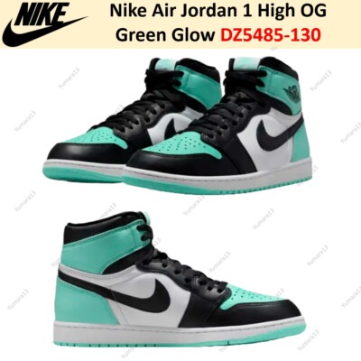 Nike Air Jordan 1 High OG Green Glow DZ5485-130 Men's Size | eBay
