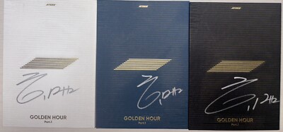 ATEEZ [GOLDEN HOUR : Part.1] Hongjoong Autographed Signed Album
