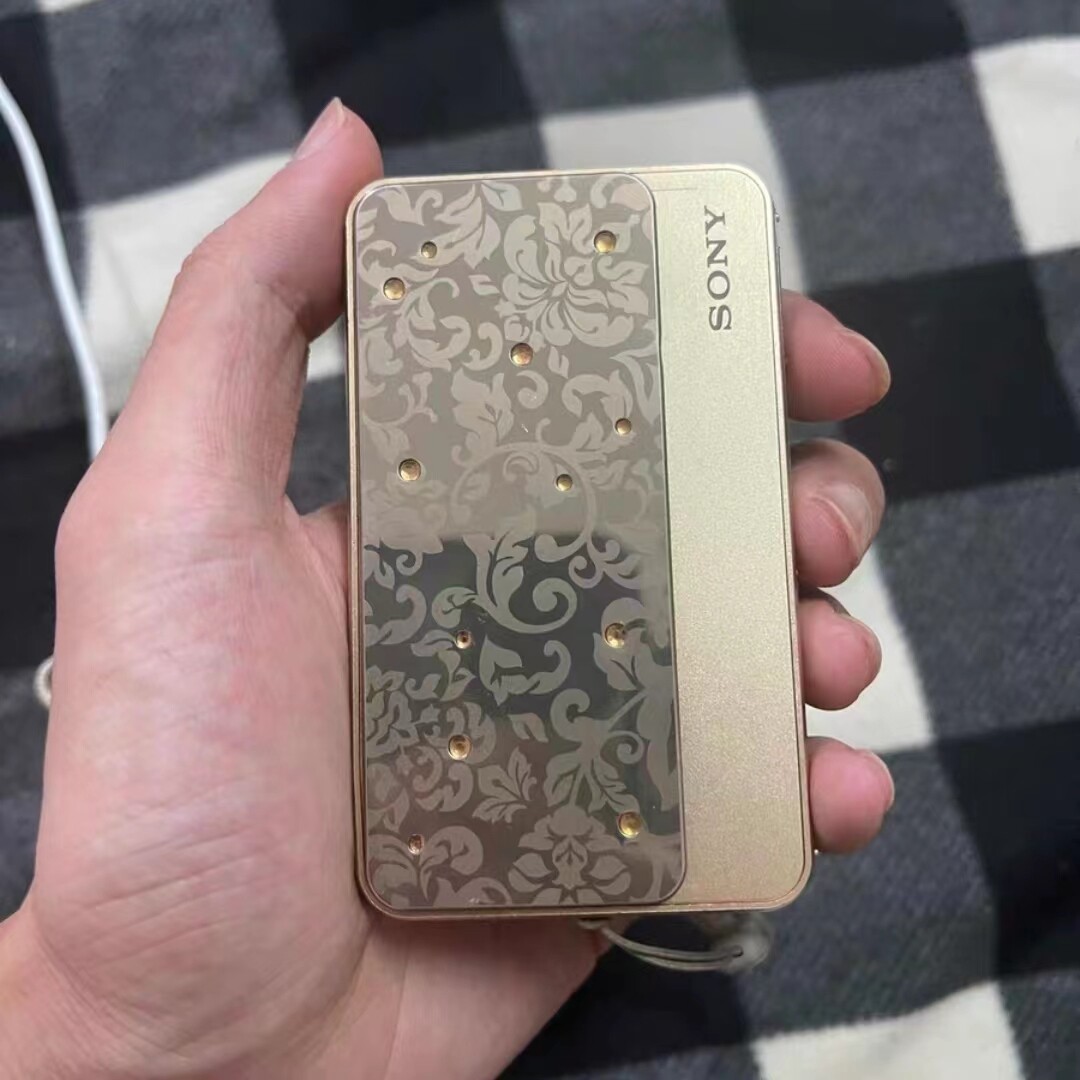 SONY Cyber Shot DSC-T99D 14.1MP CCD Vintage Digital Camera Gold | eBay